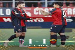 Hasil Liga Europa: Bologna vs AS Roma Imbang 1-1 di Leg Pertama