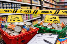 Dinkes Bantul Tarik Makanan Kemasan Rusak dari Supermarket