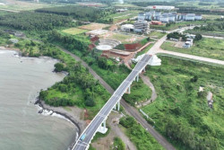 Rest Area Industropolis Batang Dibuka, Pemudik Nikmati View Laut
