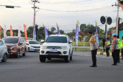 Kendaraan Keluar Exit Tol Prambanan Tembus Seribu Unit Per Jam