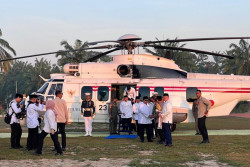 Presiden Prabowo Salat Idulfitri Bersama Warga Aceh Tamiang