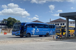 Arus Balik di Terminal Giwangan Jogja Tembus 12.804 Penumpang