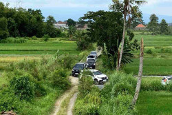 Ikuti Google Maps, Pemudik Malah Masuk Jalan Sawah di Sleman