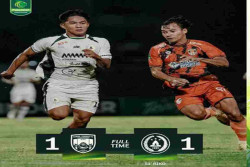 PSS Sleman Masih Kokoh di Puncak Klasemen Seusai Tahan Imbang Kendal