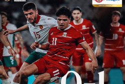 Penalti Marin Petkov Bawa Bulgaria Ungguli Indonesia 1-0 di Babak I