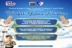 Libur Jumat Agung, Layanan SIM di DIY Dihentikan Sementara