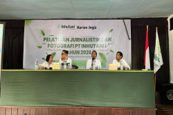 Inhutani I Pertajam Skill Fotografi di Bukit Bangkirai