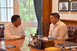 Seskab Terima Kepala BIN Bahas Sidang TPA Pegawai Kementerian