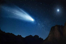 Langit April Hadirkan Komet Langka yang Tak Kembali
