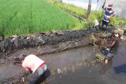 Endapan Capai 1 Meter, Irigasi di Bantul Dikeruk