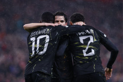 Hasil Liga Champions: PSG Singkirkan Liverpool, Dembele Jadi Bintang