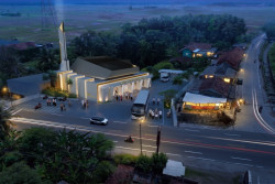 Suryo Bangun Masjid di Lokasi Kecelakaan, Ini Desainnya