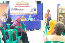 Edukasi Pengolahan Sampah Mandiri lewat Bedah Buku
