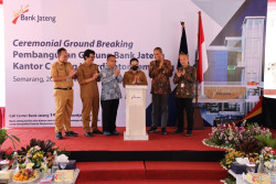 Bank Jateng Bangun Gedung 4 Lantai di Semarang