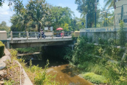 Lahan Parkir di Atas Sungai Disiapkan di Taman Kuliner Wonosari
