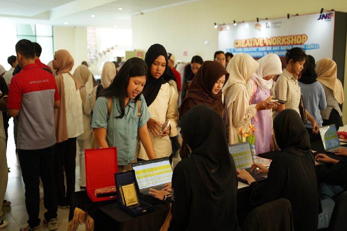 Creative Workshop JNE 2026 di UII Jadi Wadah Talenta Muda