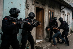 Densus 88 Tangkap 8 Terduga Teroris JAD di Sulteng