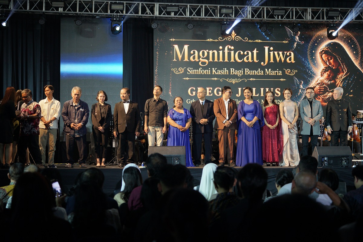 Grego Julius Luncurkan Album Bunda Maria Volume 10, Konser Doa Digelar