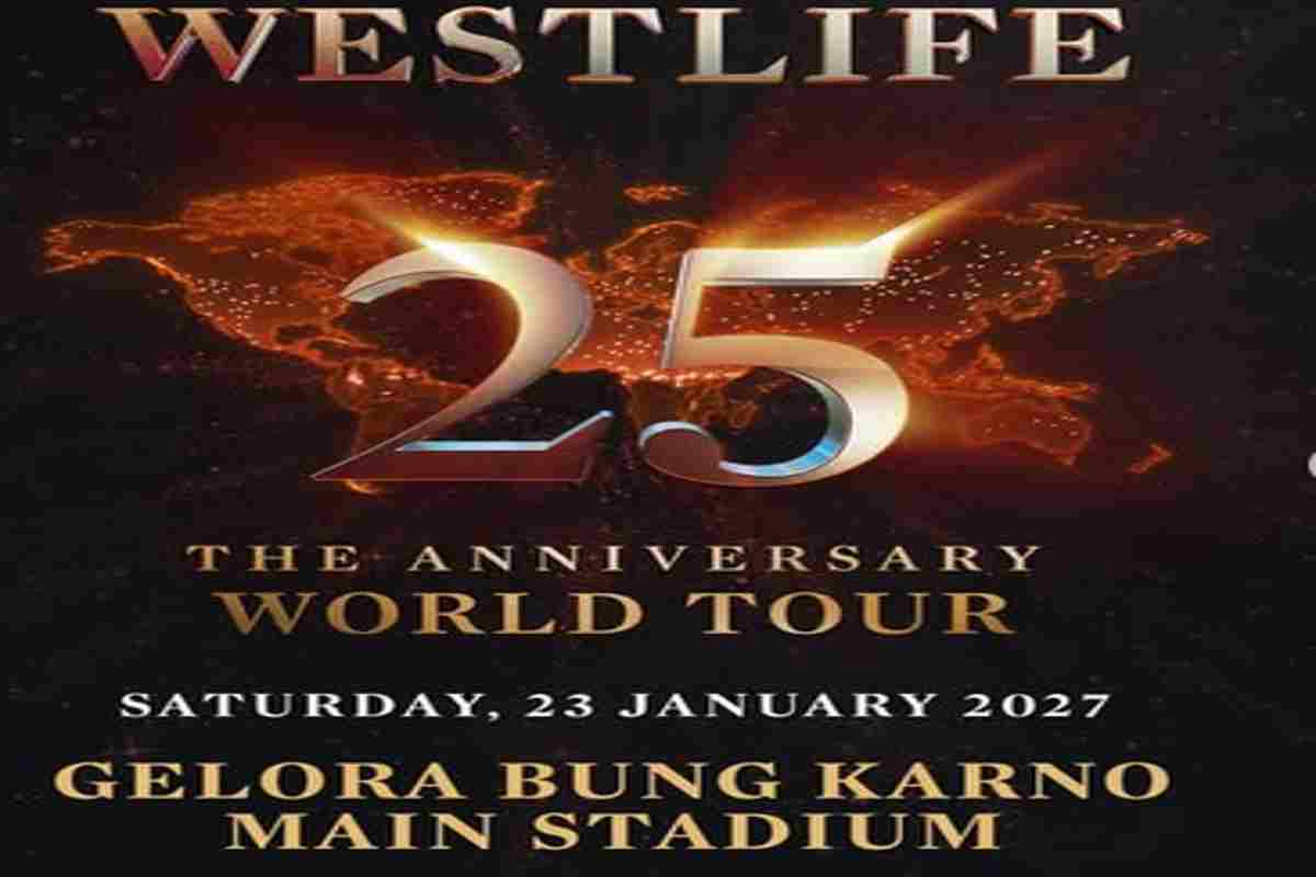Westlife Siap Guncang GBK, Tiket Mulai Rp850 Ribu
