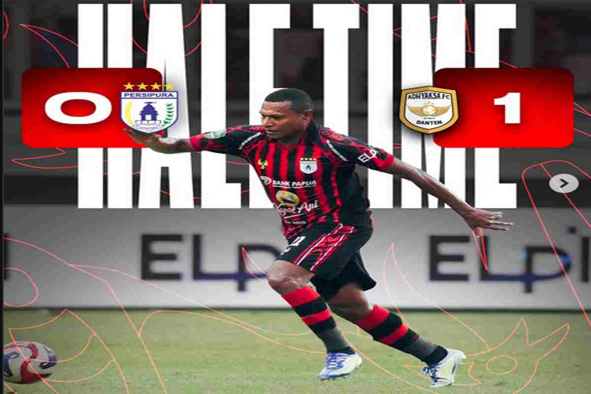 Persipura Tertinggal di Kandang, Adhyaksa FC Tampil Efektif
