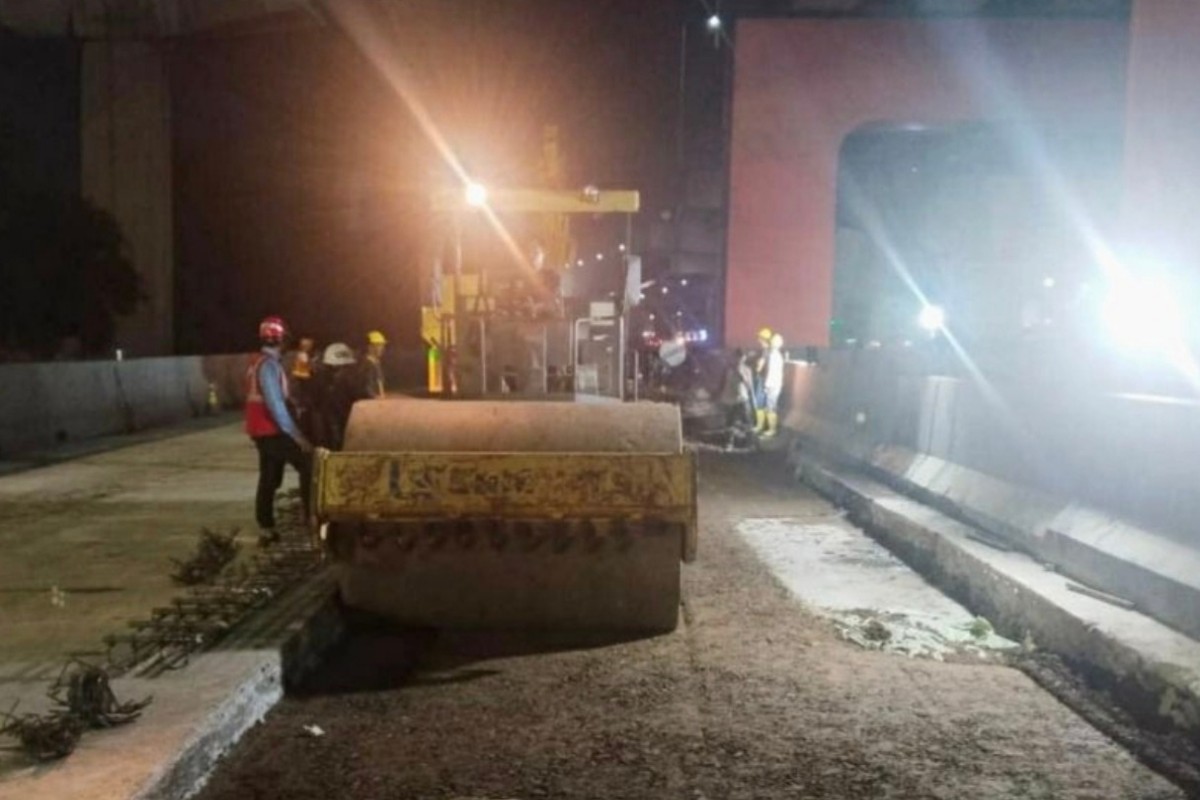 Tol Jakarta-Cikampek Diperbaiki, Pengendara Diminta Waspada