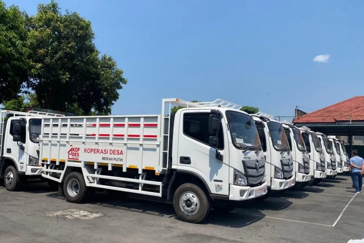 24 Truk Koperasi Desa Merah Putih Tiba di Boyolali