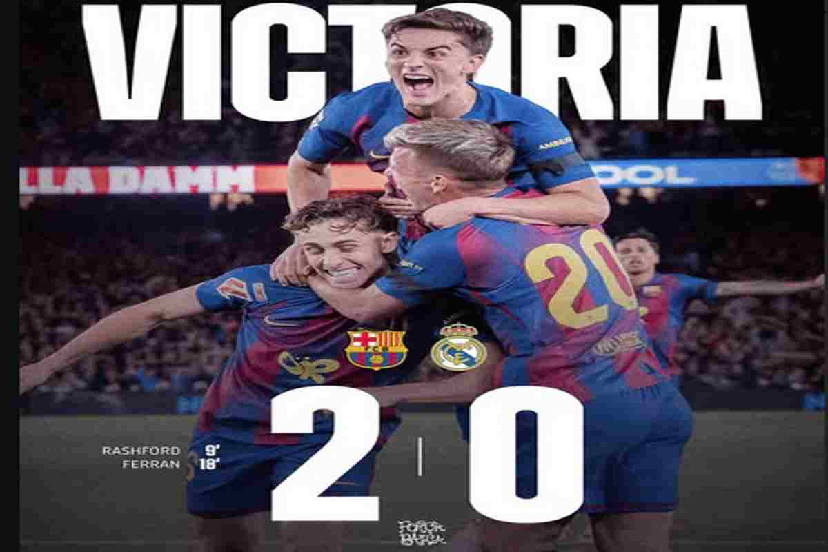 Barcelona Juara La Liga Usai Hantam Real Madrid di Camp Nou