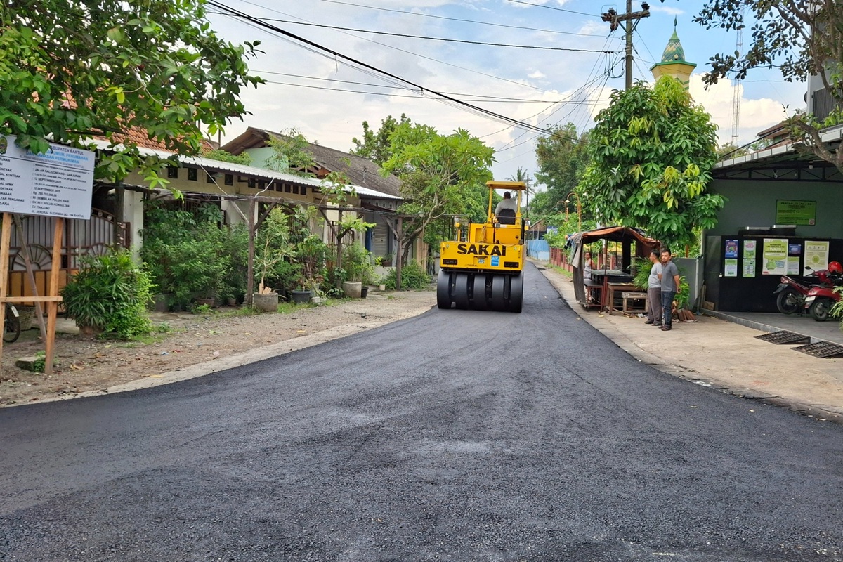 Pemkab Bantul Dorong Peningkatan Kemantapan Jalan Kabupaten