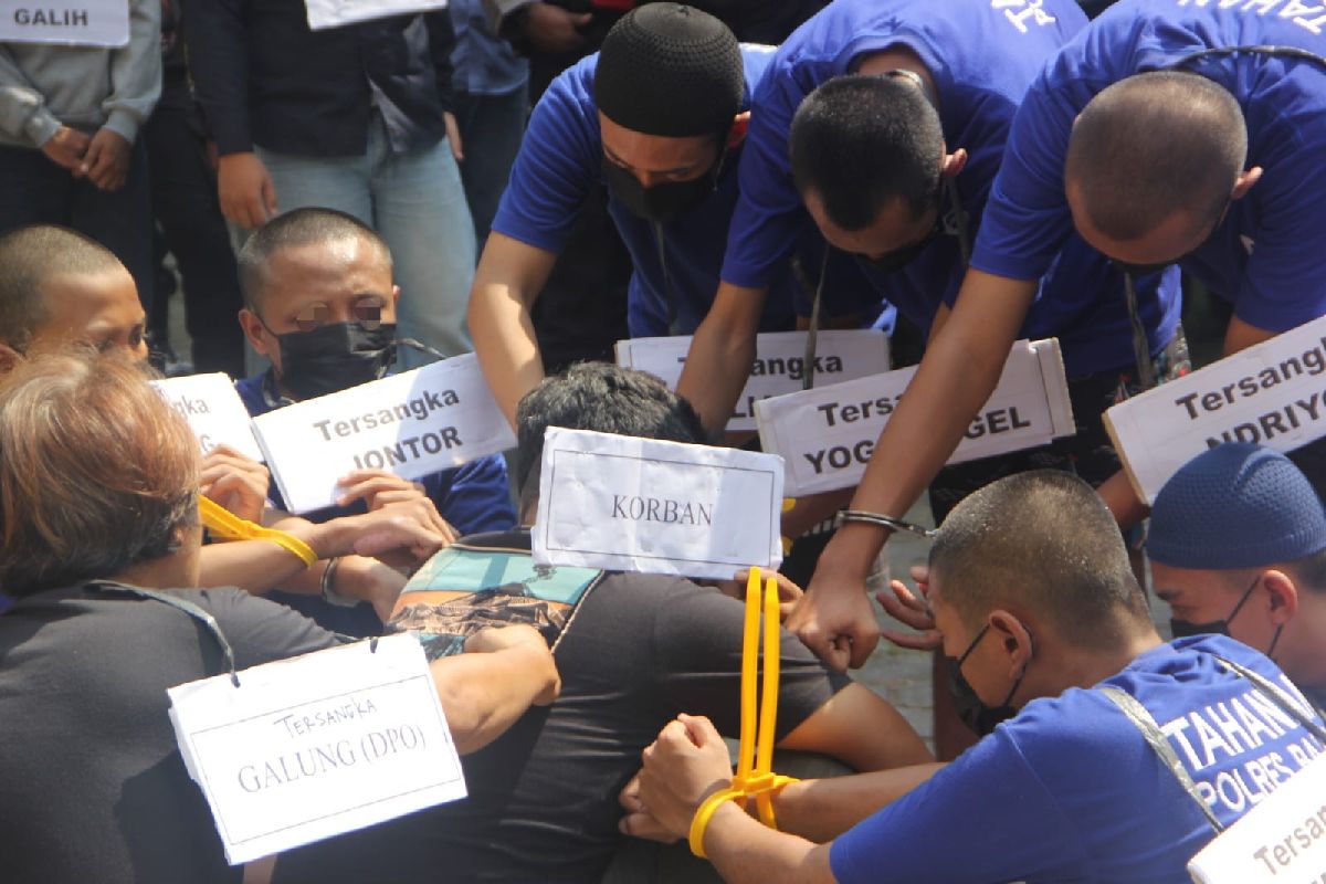 Polisi Ungkap Penganiayaan Remaja di Bantul dari Hasil Rekonstruksi