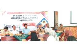 Bedah Buku Sentil Dampak Utang akibat Judi Online