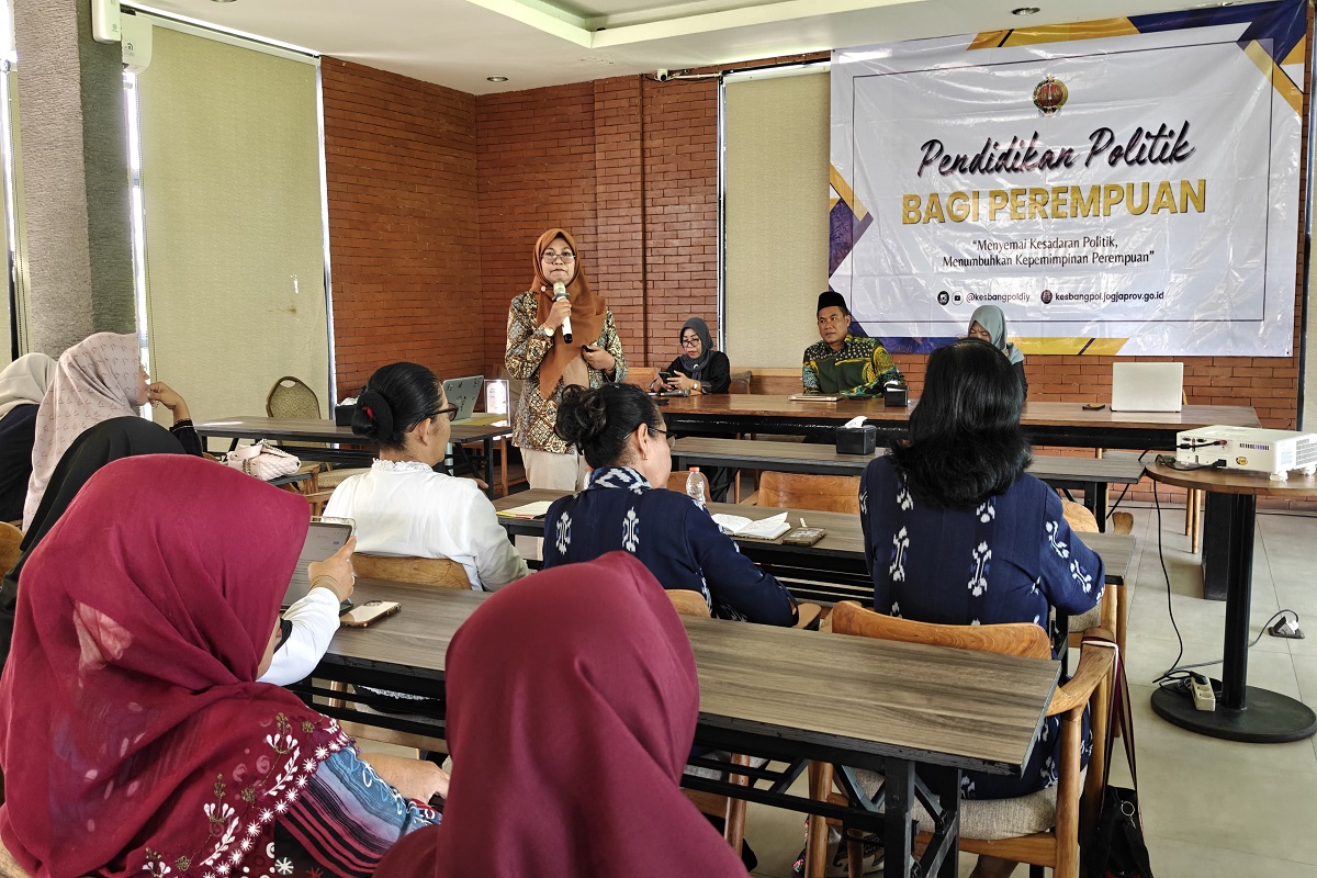 Kesbangpol DIY Dorong Perempuan Terlibat Langsung dalam Politik