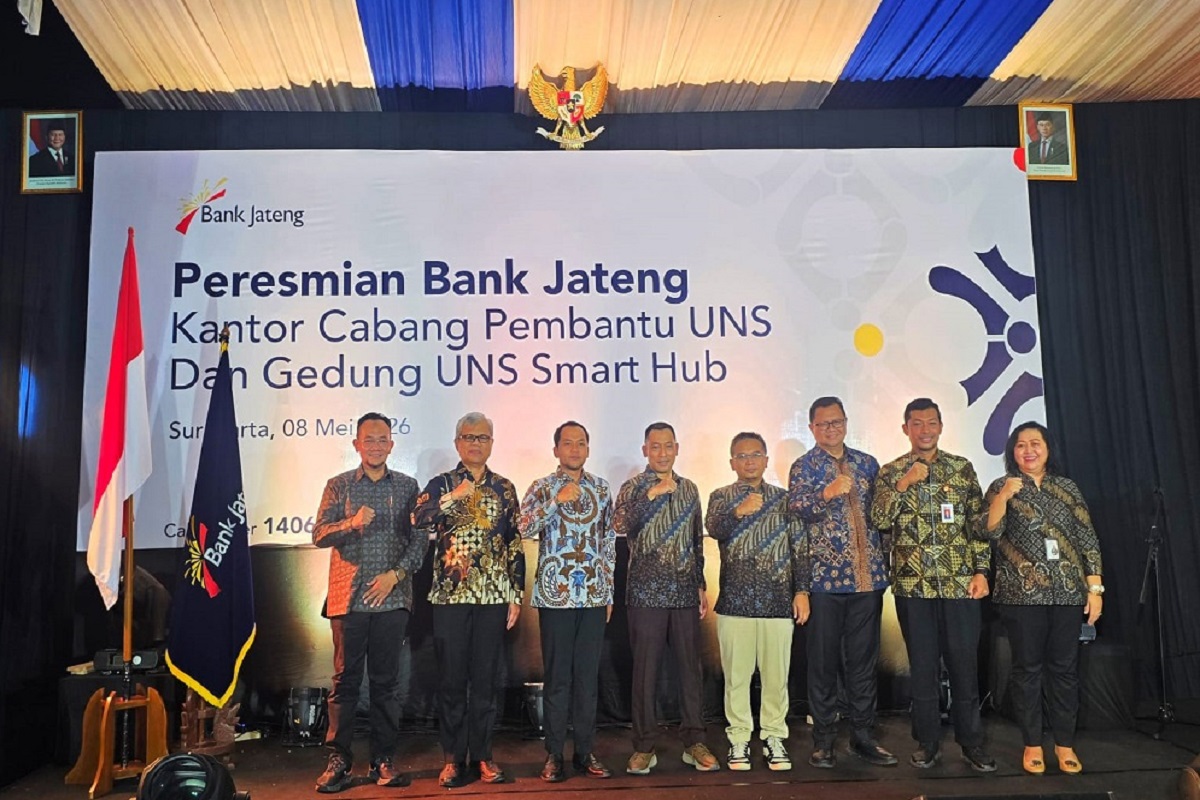 Bank Jateng Resmikan KCP UNS dan Gedung UNS Smart