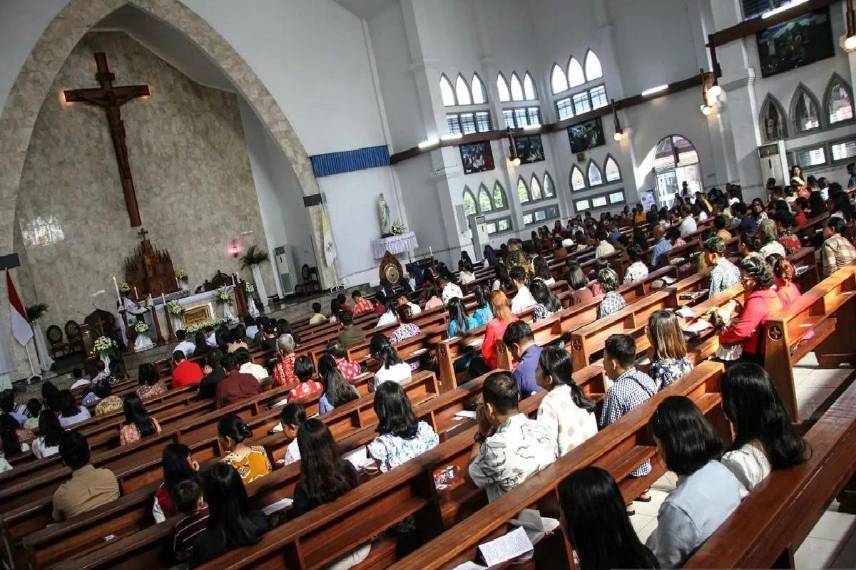 Misa Kenaikan Yesus di Katedral Ramai, Pengamanan Diperketat