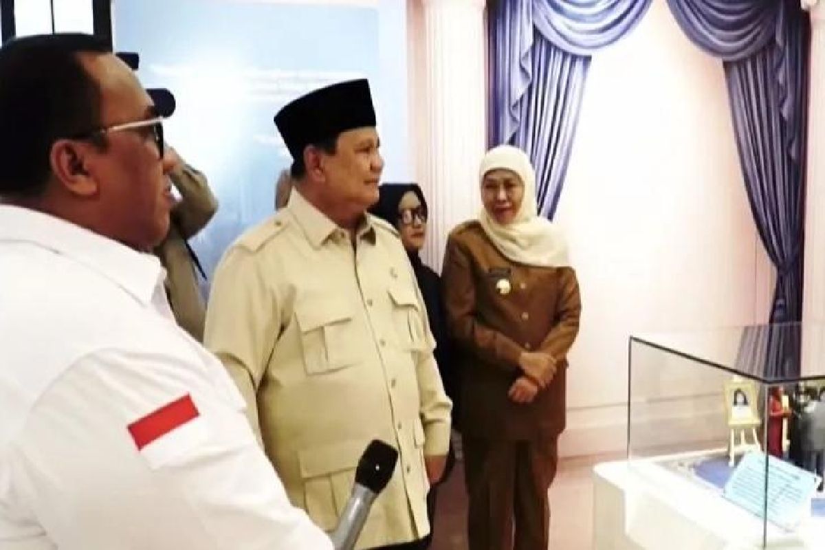 Prabowo Kunjungi Museum Marsinah Nganjuk, Soroti Perjuangan Buruh