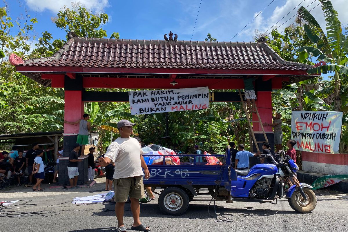 Warga Seloharjo Bantul Tolak Eks Dukuh, Gelombang Protes Kian Menguat