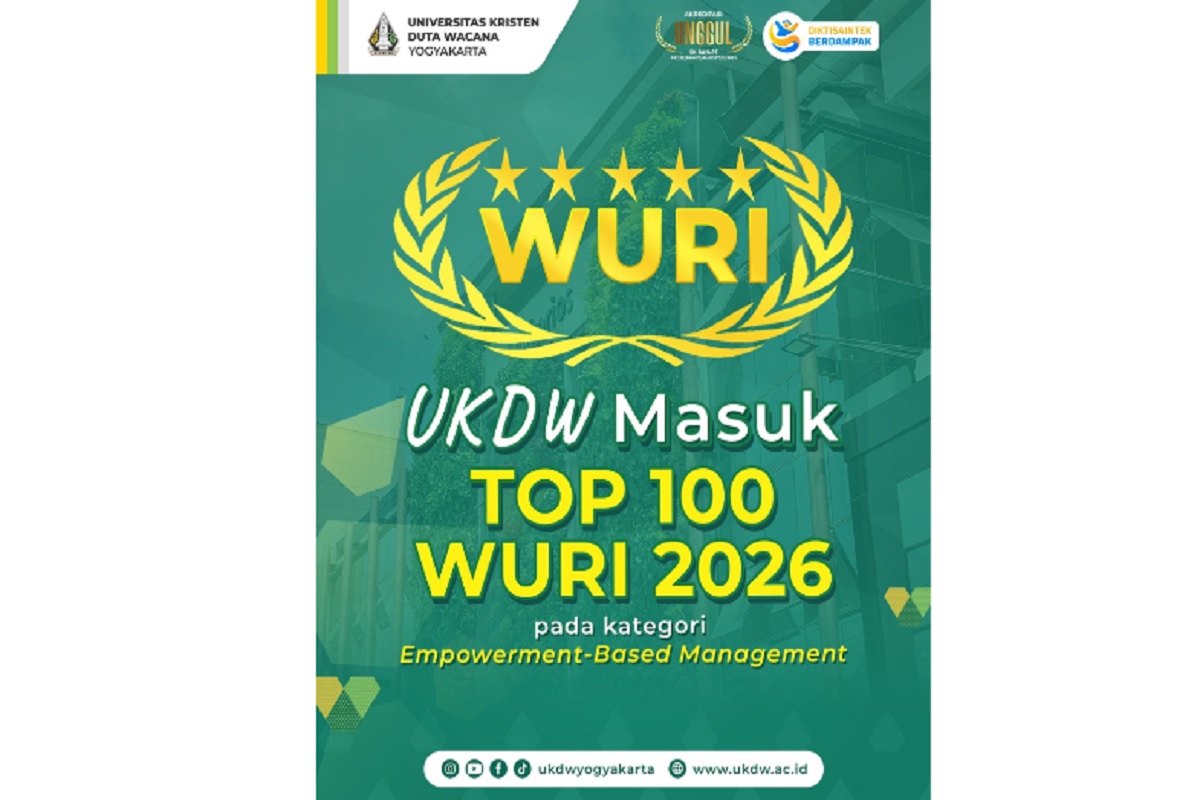 UKDW Masuk Top 100 WURI 2026