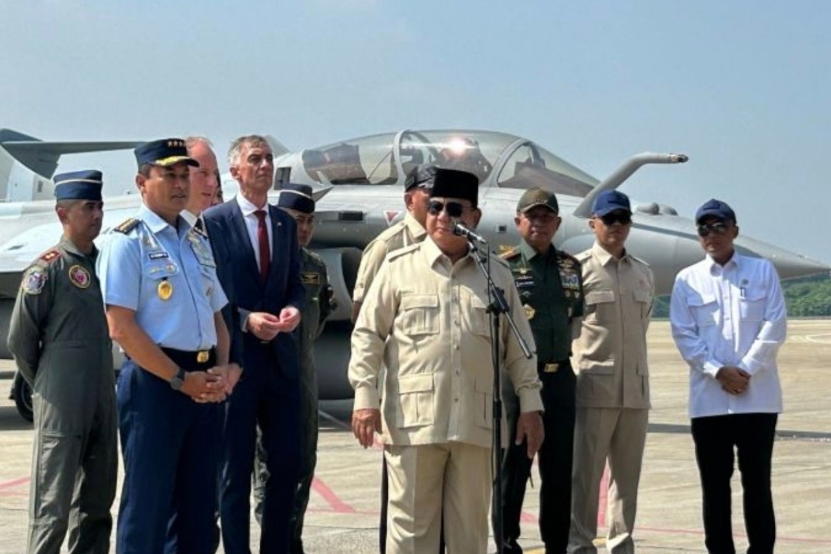 Prabowo Sebut Penambahan Rafale Perkuat Pertahanan RI