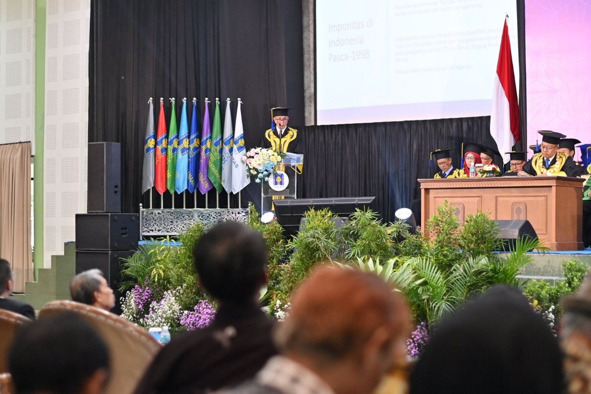 Dikukuhkan Guru Besar, Eks Ketua KY Usul Model Penyelesaian HAM Berat