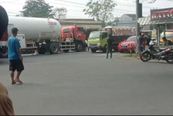 Kecelakaan Maut di Boyolali, Motor Disambar Truk LPG di Lampu Merah