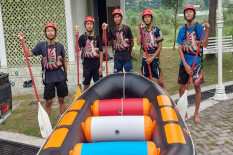 Kejuaraan Arung Jeram di Oya, Sleman Kirim Skuat Atlet Muda