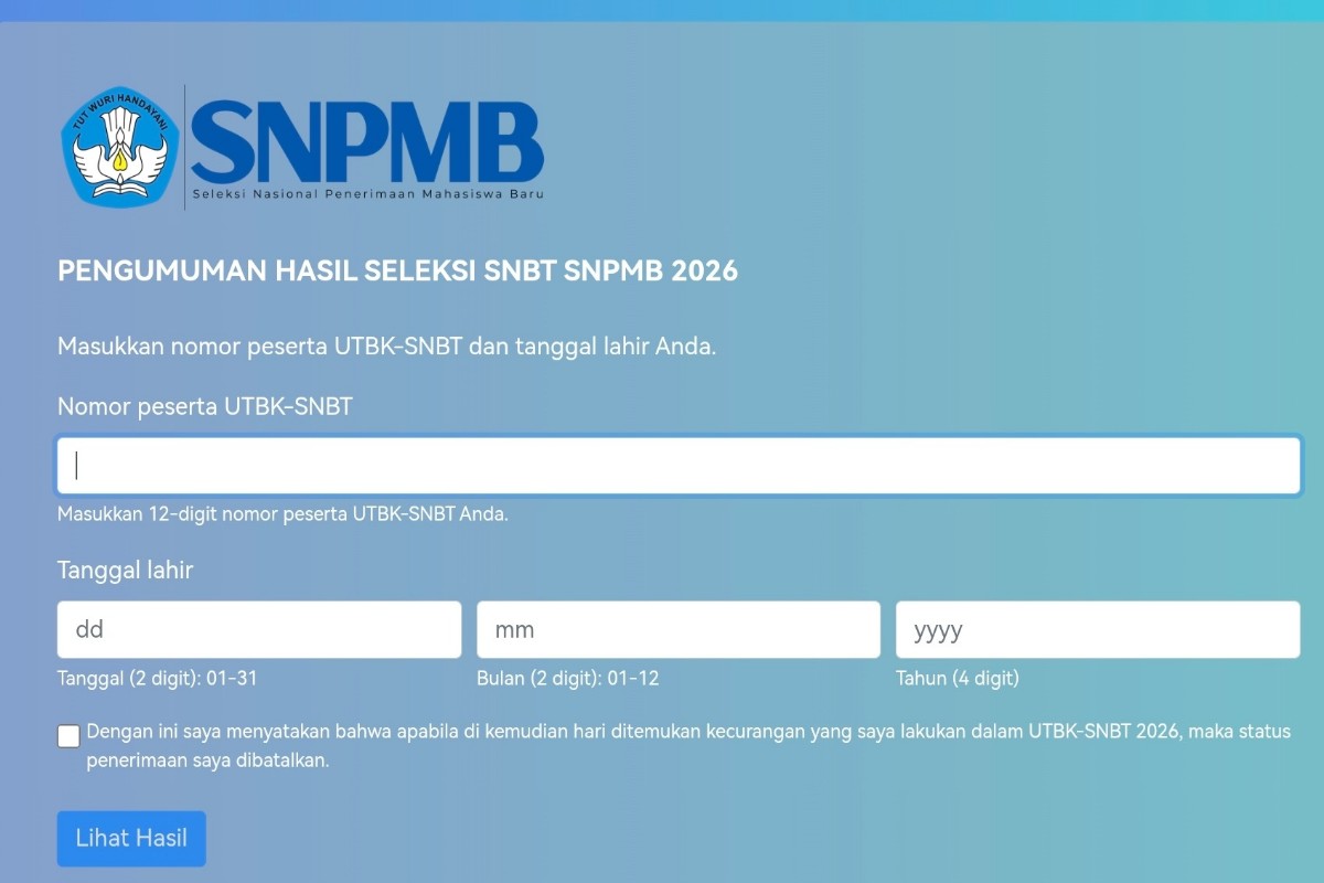 Peminat SNBT UGM 2026 Tembus 84 Ribu, Vokasi Teratas