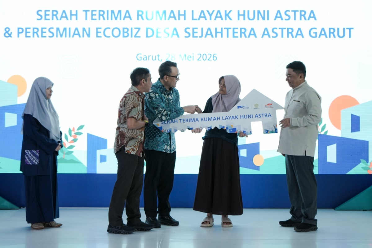 Astra Serahkan Rumah Layak Huni dan Luncurkan EcoBiz