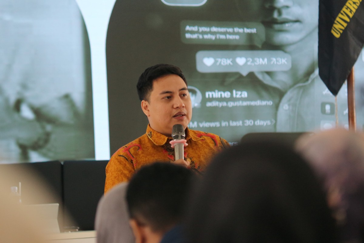 Raenald Sitompul: Pemuda Harus Berpikir Kritis pada Informasi Digital