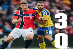 Norwegia Bungkam Swedia 3-1, Haaland Absen tapi Strand Larsen Bersinar