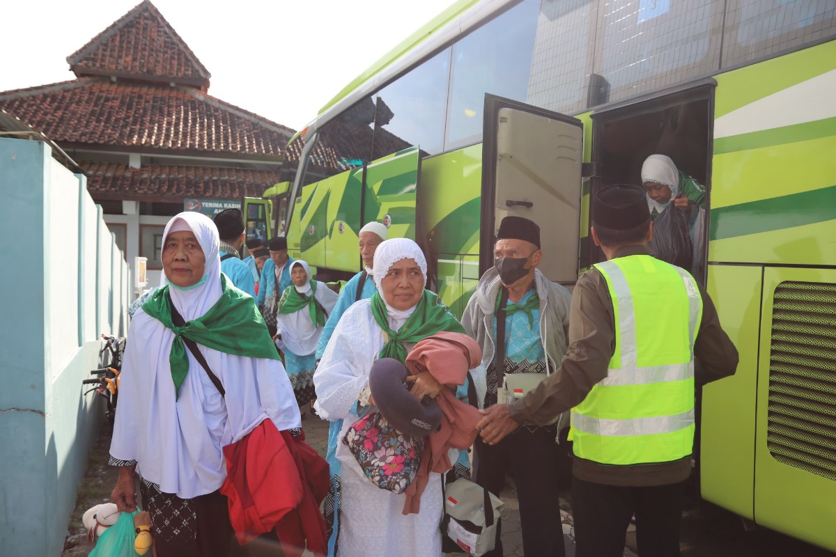 Jemaah Haji Kulonprogo Tiba di Tanah Air, Satu Wafat di Arab Saudi
