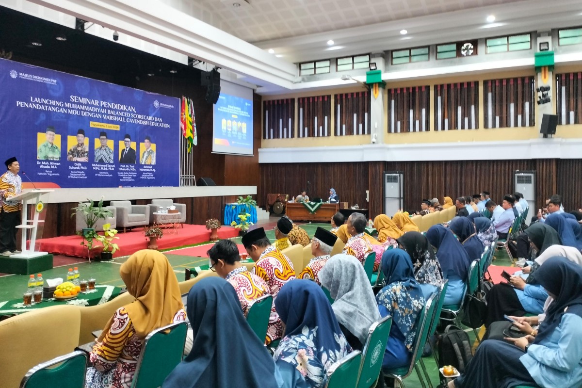 Muhammadiyah DIY Luncurkan KPI Sekolah, Gandeng Lembaga Singapura
