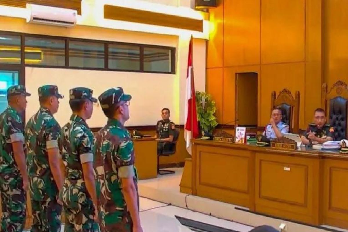 Oknum TNI Dituntut 2,5 Tahun, Kasus Penyiraman Air Keras Andrie Yunus