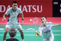 Tragis! Semua Ganda Putra Indonesia Rontok di Hari Pertama