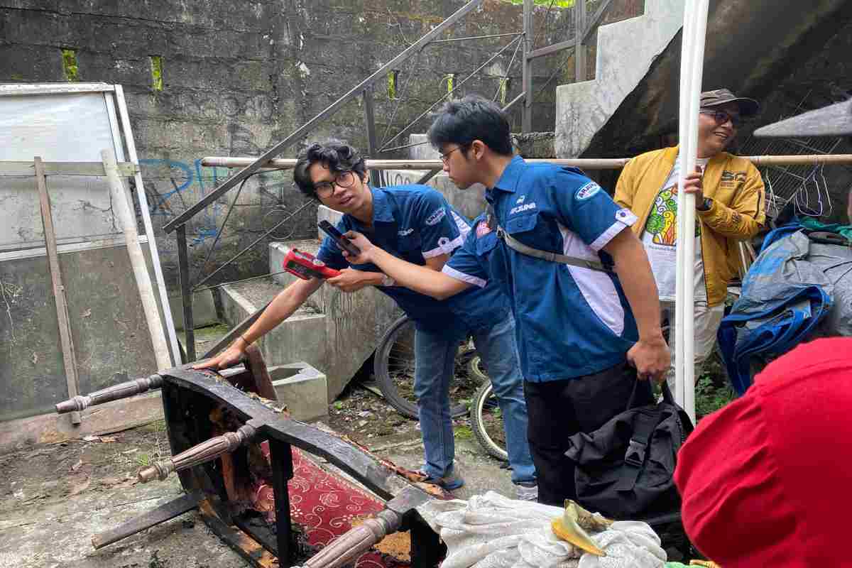 Fenomena Api Seyegan Diduga Dipicu dari Limbah Pemotongan Ayam