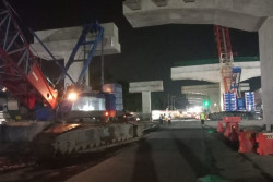 Tol Jogja-Solo Ruas Trihanggo-Junction Sleman Tuntaskan Fondasi